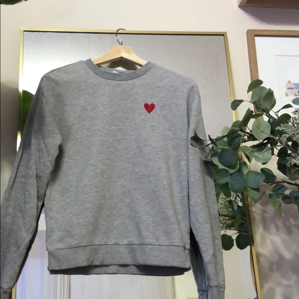 Heart sweater